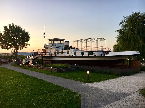 Lake Balaton Screwed Monument Ship