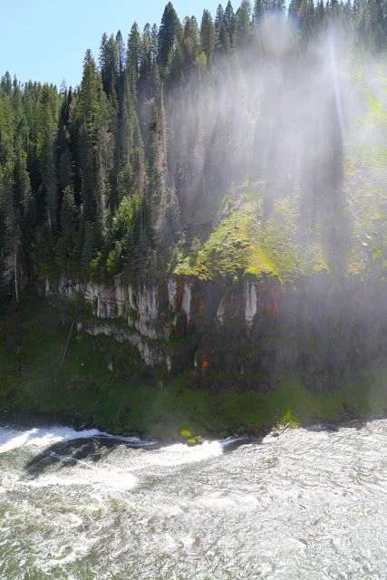 Mesa Falls Scenic Byway Pullout