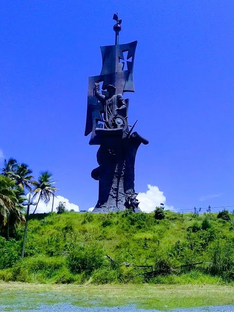 Birth of the New World Statue