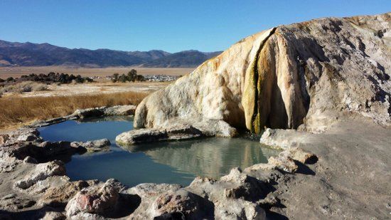 Travertine Hot Spring
