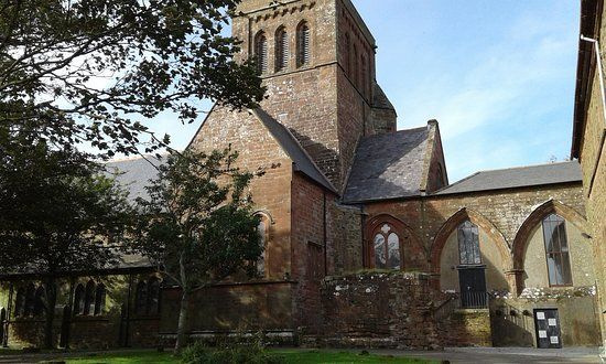 St Bees Priory graveyard
