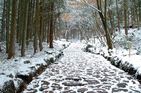 Stone pavement of Ochiai