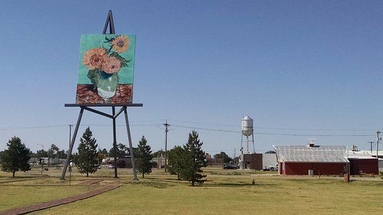 Giant van Gogh Painting