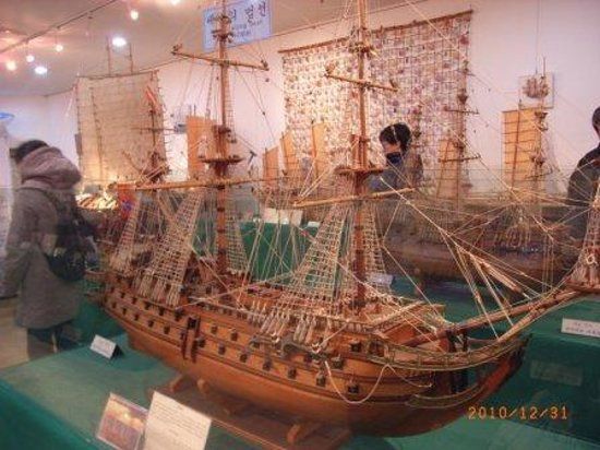 The world Modelship Exhibition Hall