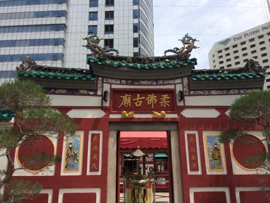 Oude Chinese tempel van Johor Bahru