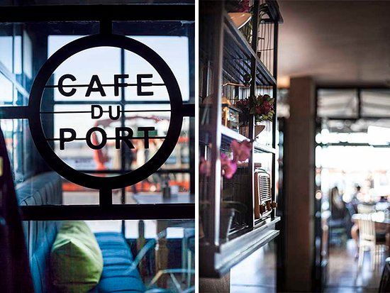 Cafe du Port at the Hotel Limani