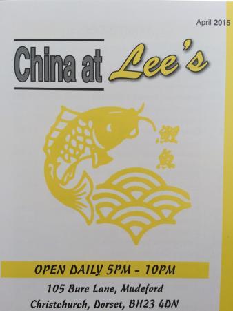 China at Lee's