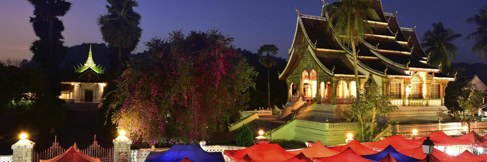 Marché de nuit de Luang Prabang