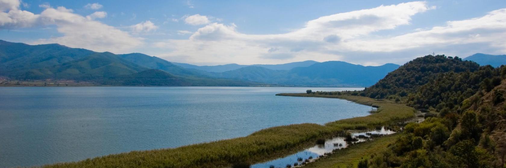 Megali Prespa Lake