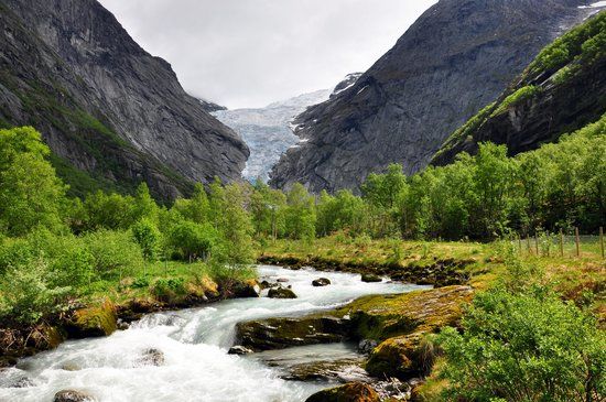Briksdal-Gletscher