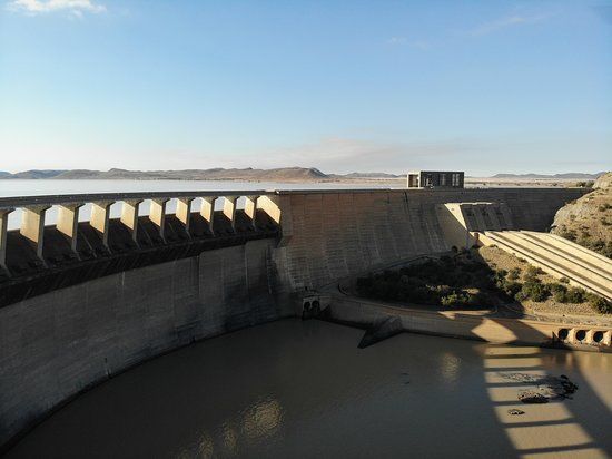 Gariep Dam Wall