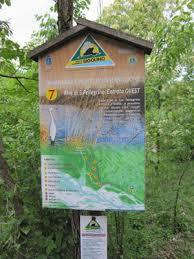 Entrata owest parco naturalistico del piave