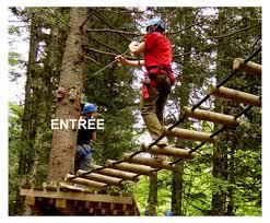 Parc Aventure Acropark au Ballon d'Alsace Vosges