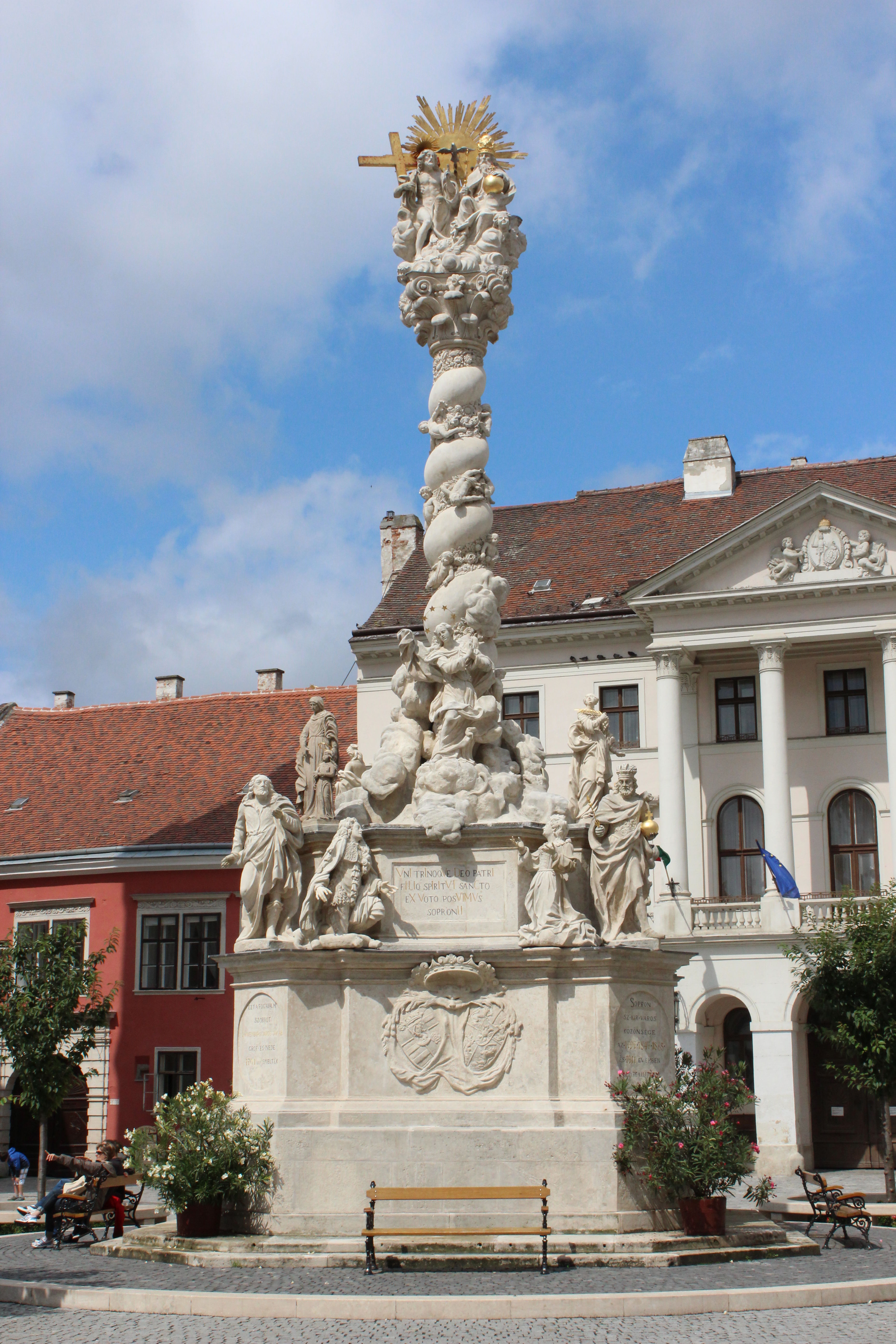 Holy Trinity Column in Sopron