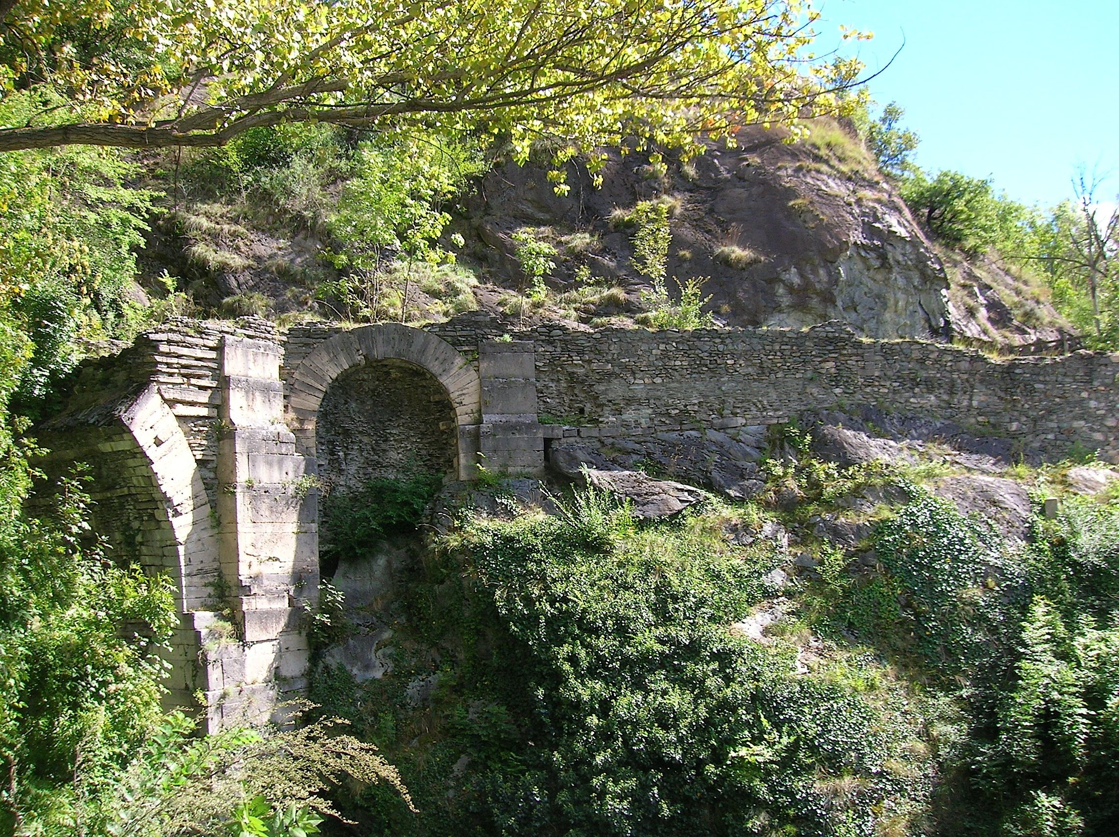 Ponte romano di Saint-Vincent