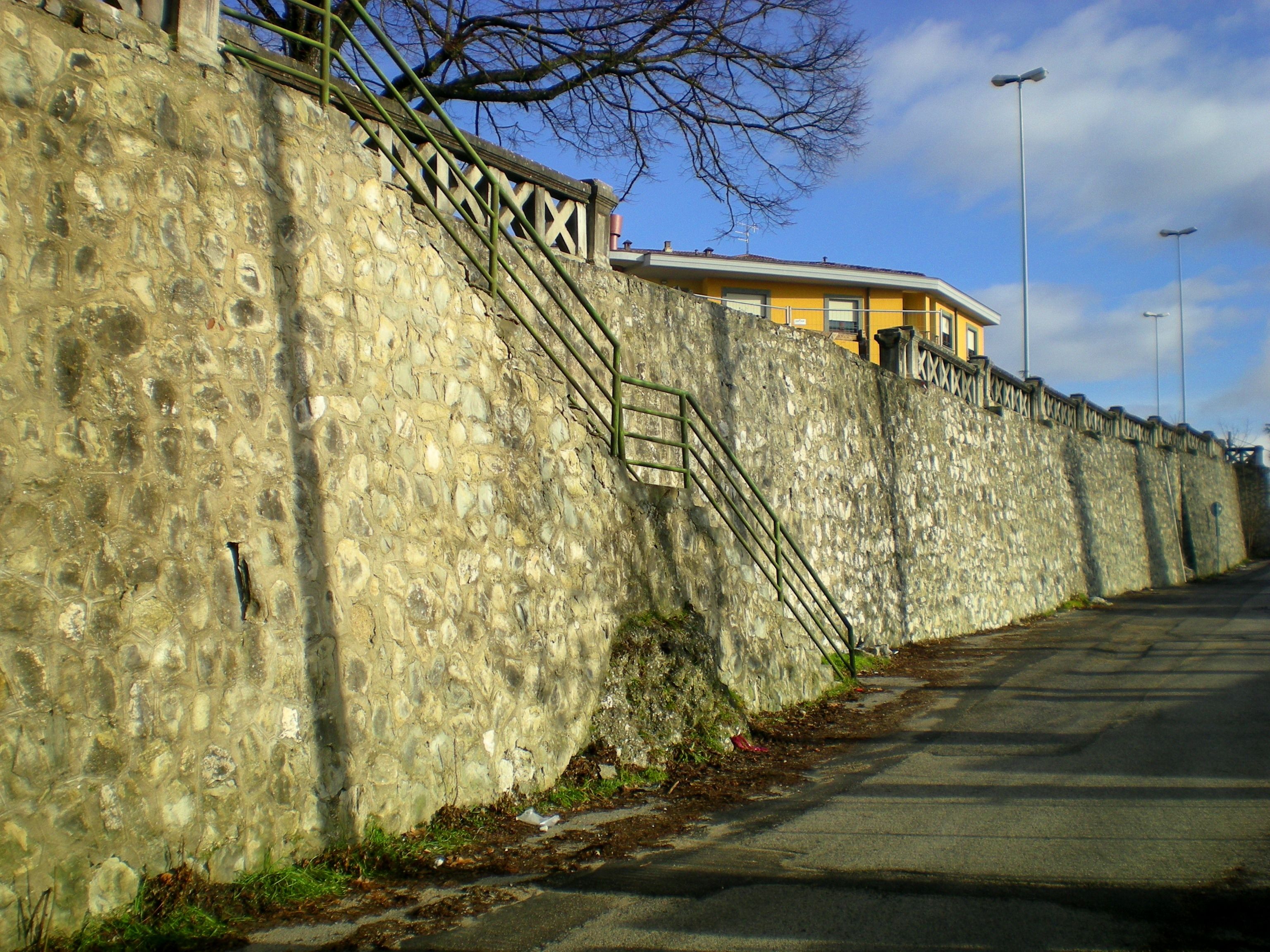 City walls of L'Aquila