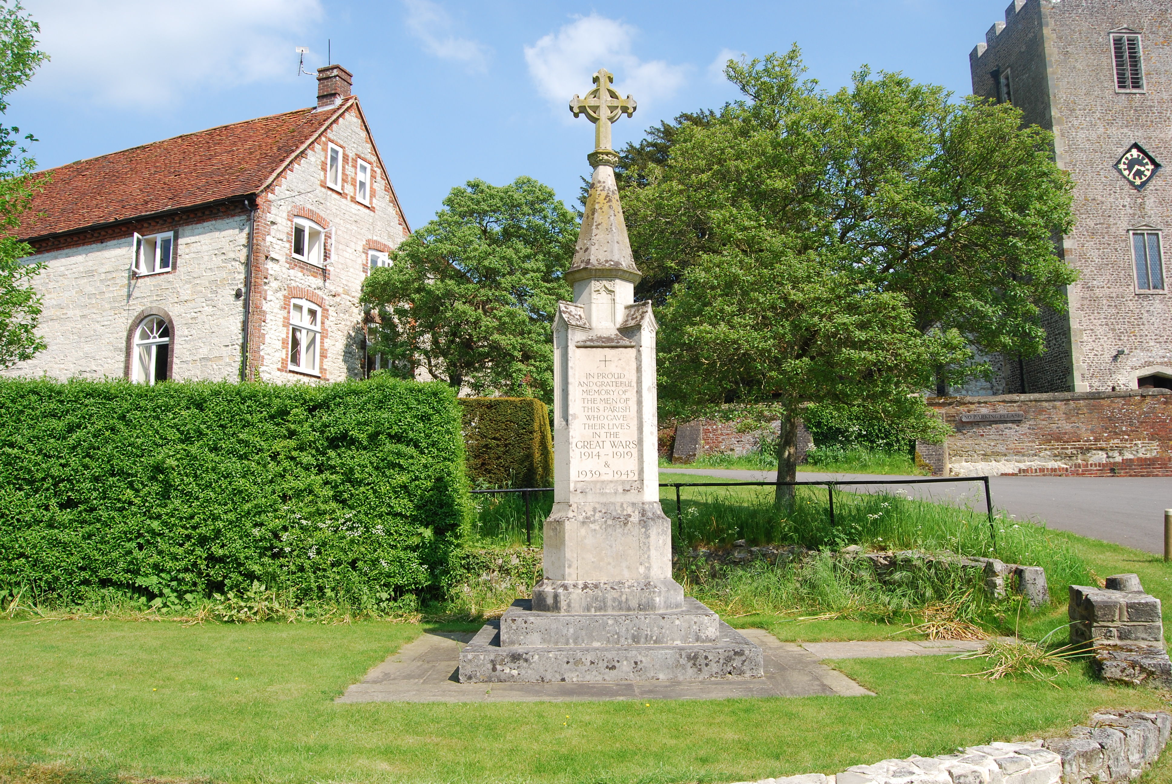 War memorial adjacent to St Mary's Church