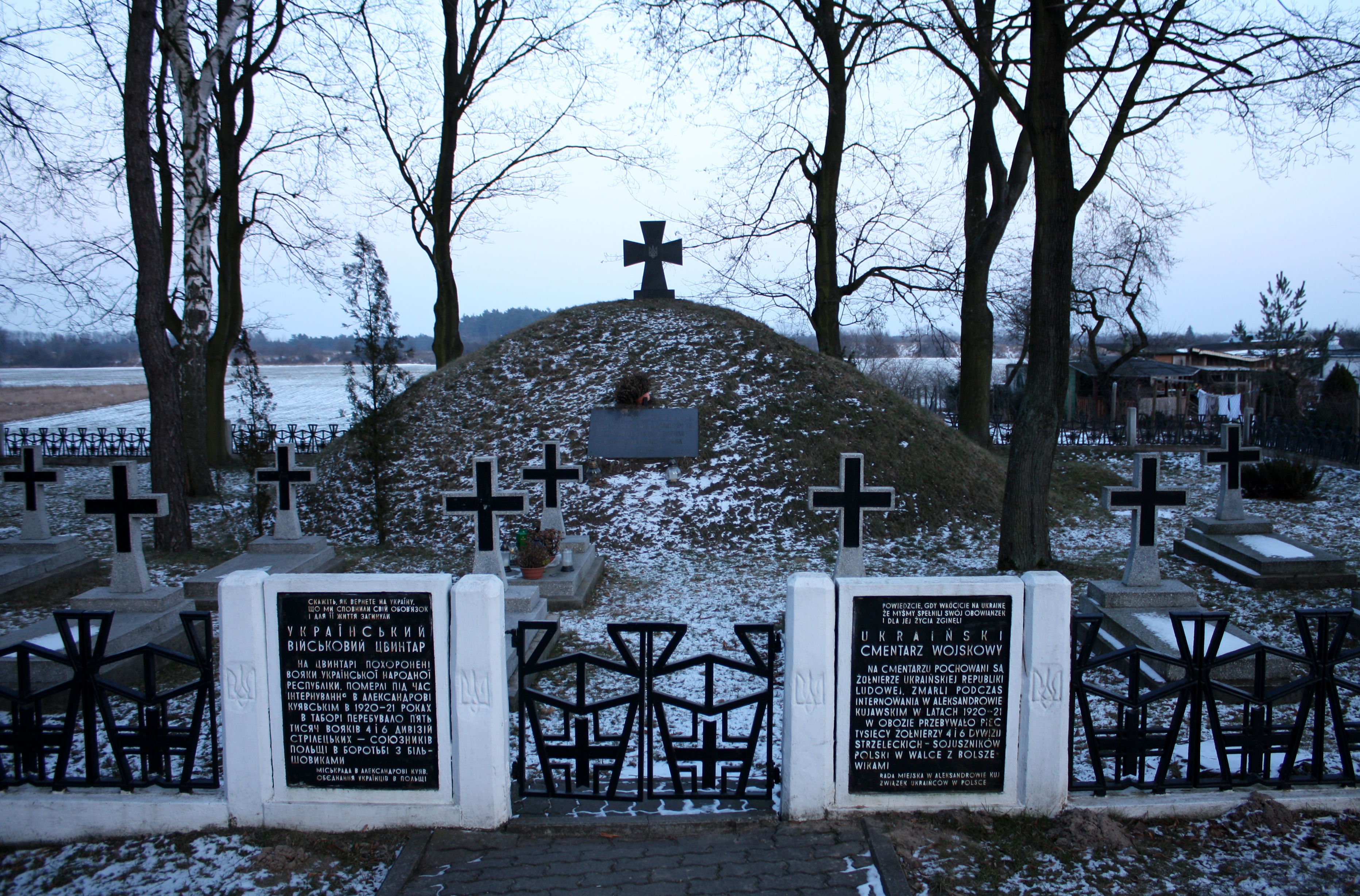 Ukrainian War Cemetery in Aleksandrow Kujawski