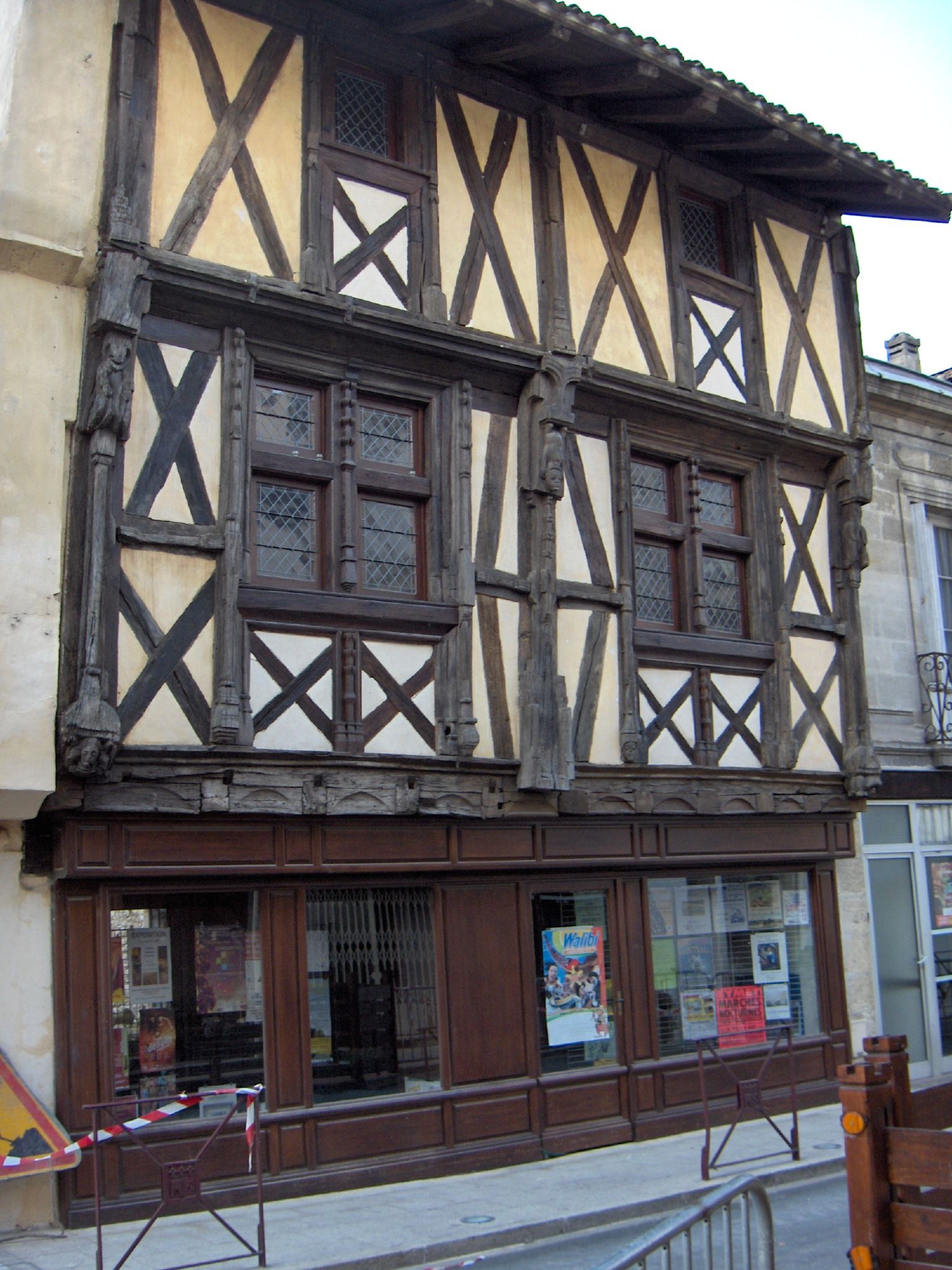 Maison a pans de bois