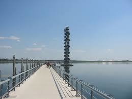 Pegelturm Großer Goitzschesee