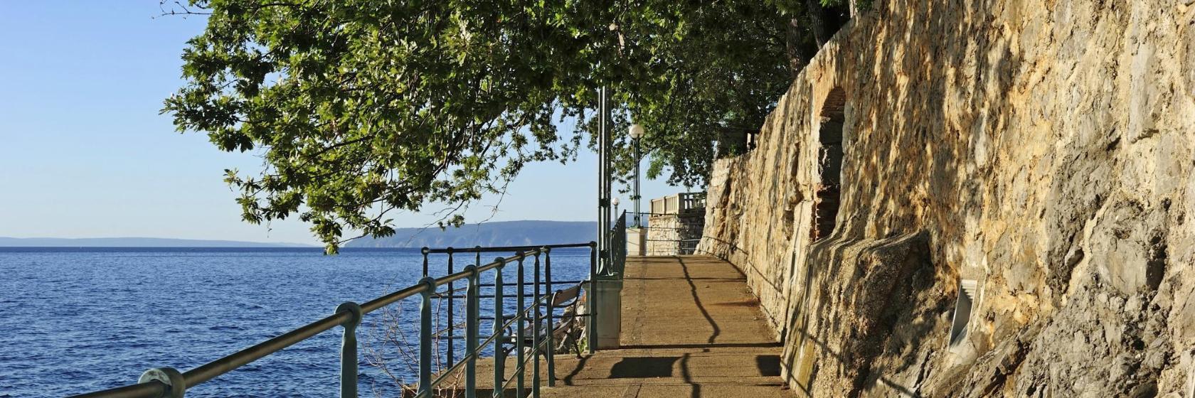 Strandpromenade Lungomare in Lovran