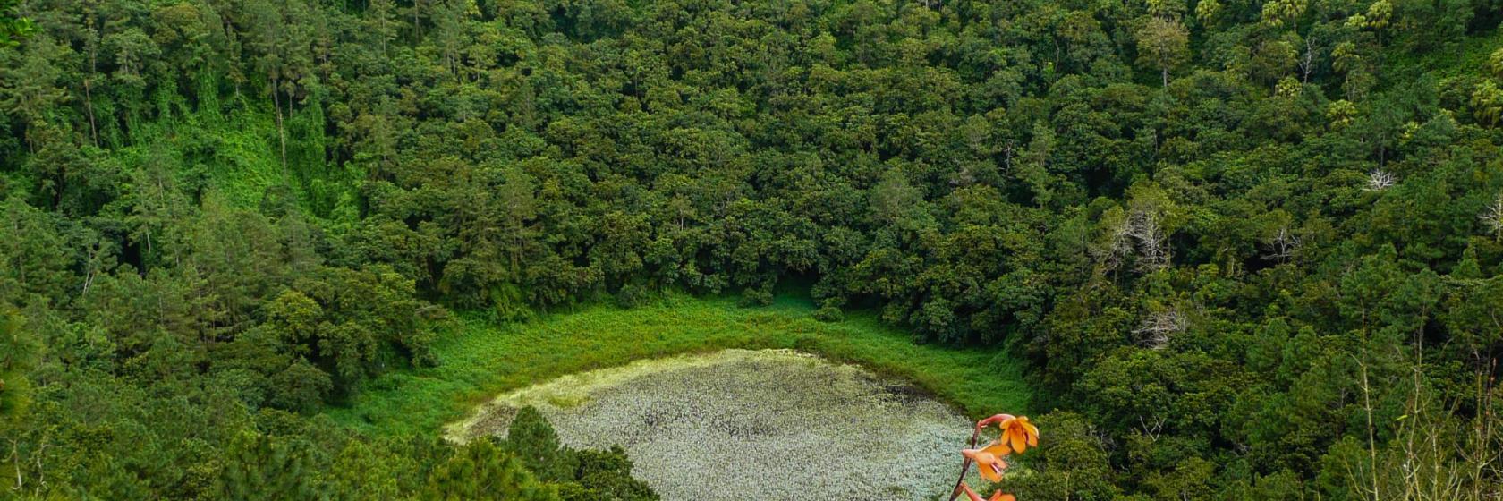 Trou aux Cerfs-vulkaan