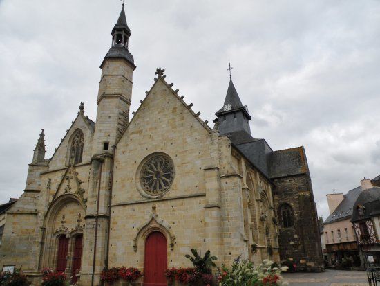l'église Saint-Gilles de Malestroit