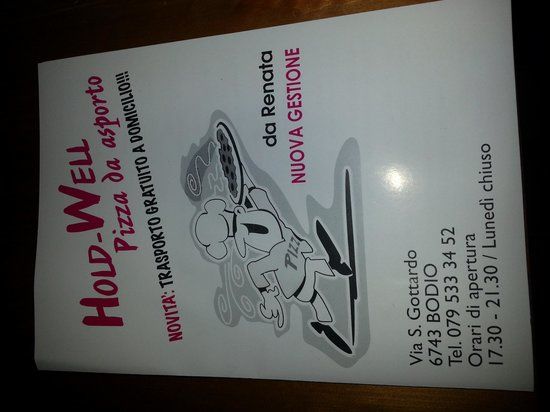 Bodio Pizzeria To Hold Well