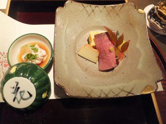 Japanese Kaiseki cuisine Hanatobira