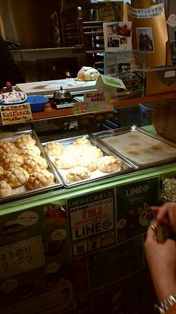 World's Second Best Freshly Baked Melon-Pan Ice Cream