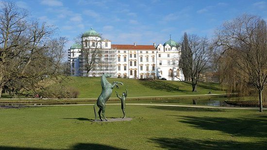 Hengst Wohlklang in der Freiheitsdressur