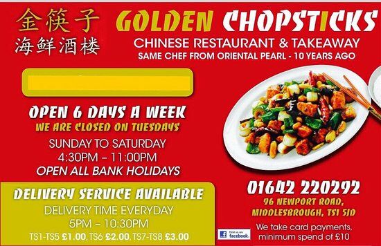 Golden Chopsticks Chinese Restaurant & Take Away
